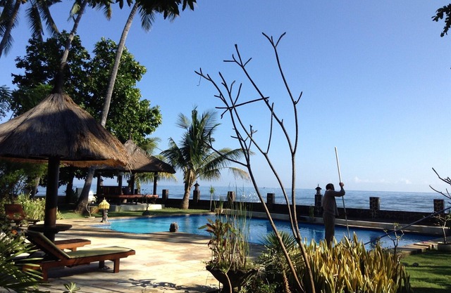 Droomvilla op Bali, direct aan zee