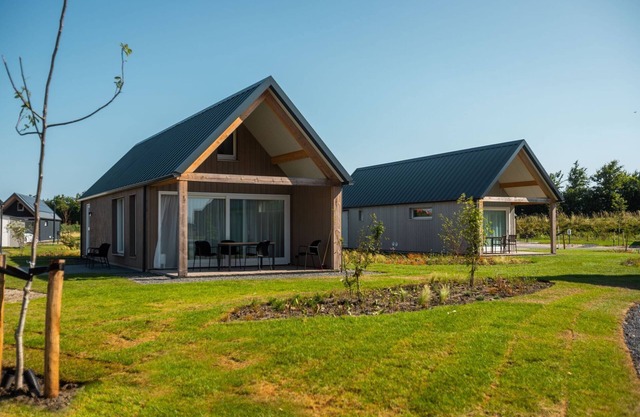 Dune lodge on a holiday park, beach at 1.3 km