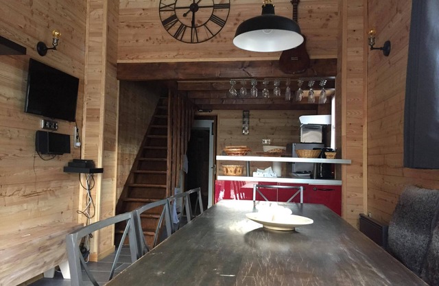 Duplex 8/10 pers en Rez de jardin Vars les Claux