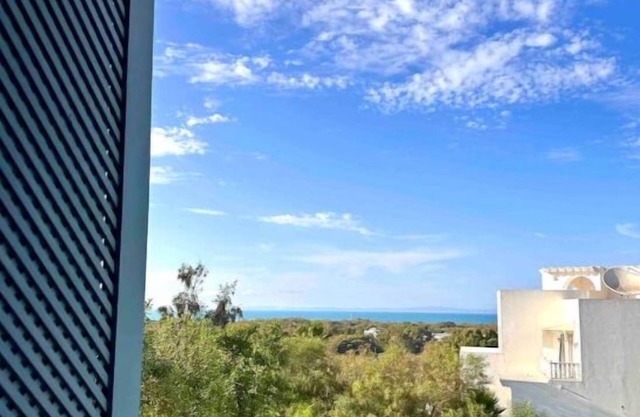 Duplex Avec Jardin, vue sur mer