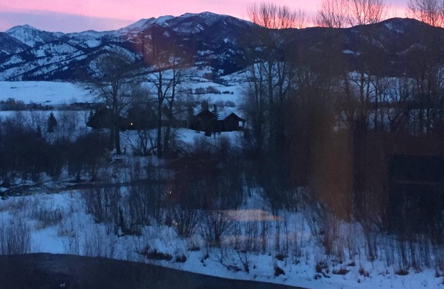 East Gallatin River property with gorgeous mountain views