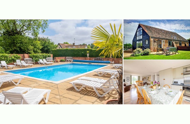 East Green Farm Cottages - The Hayloft - sleeps 6 guests in 3 bedrooms