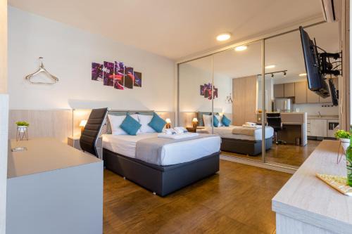 Easy Star - Espaçoso Studio ao Lado do Aeroporto Congonhas - HH01H