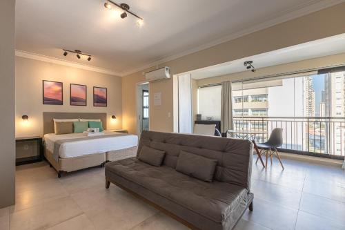 Easy Star - Studio iluminado no Campo Belo - UO01H