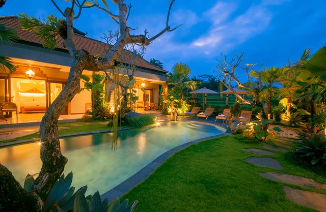 Eco-Luxury! 4BR Private Pool Villa in Ubud