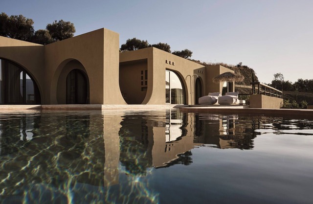 Eco Sanctuary: 3-Bed Villa, Garden Terrace, Infinity Pool, AegeanSea View
