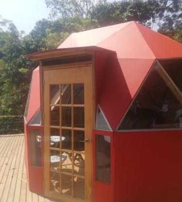 Ecobindu Cabaña-Tipo DOMO-hermosa Vista!