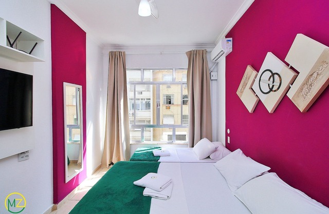 Economic studio with sea view in Copacabana