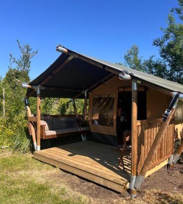 Een luxe safari tent