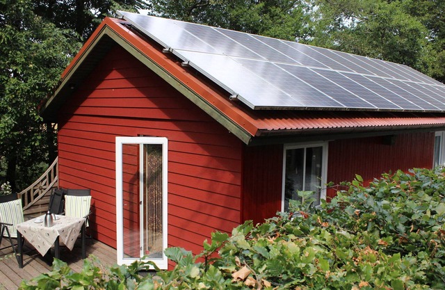 Eggert: Cozy wooden house with Scandinavian flair - Ferienhaus Eggert