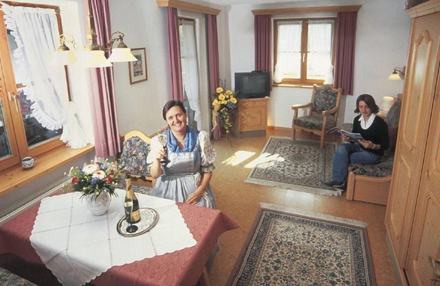 Ein-Raum-Ferienwohnung (7) 32qm, Dusche/WC, Kochnische, Balkon