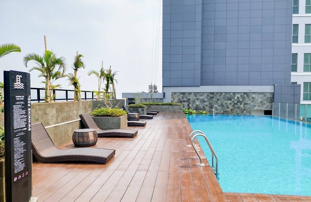 Elegant 1BR without Living Room at Bintaro Embarcadero Suites Apartment