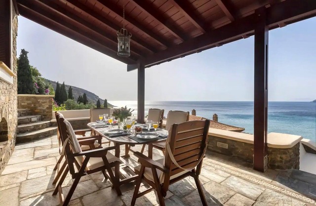 Elegant Andros Beach House | Villa Stenies Anatoli | 5 bedrooms | Stunning.
