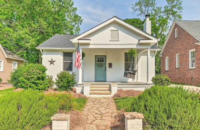 Elegant Charlotte Home w/ Fire Pit & Patio!