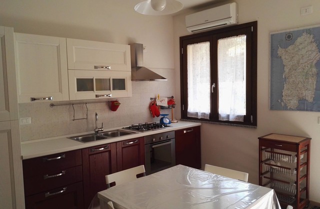 Elegant two-room apartment in southern Sardinia 10 minutes from Porto Pino IUN P5433