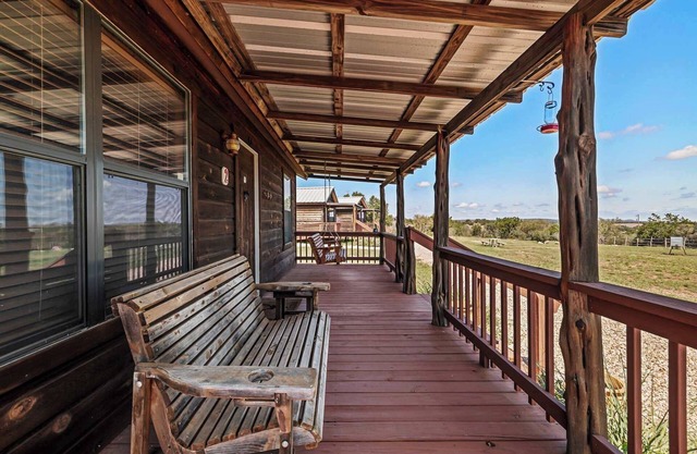 Enchanted Rockview Cabin 2 | King bed