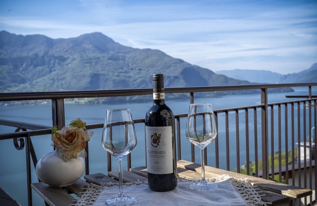 Enchanting Terrace on Lake Como - Barbecue Area and Free WiFi