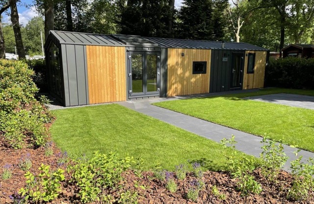 Enjoy a relaxing holiday in a modern Cozy Chalet in the most beautiful location in the Veluwe.