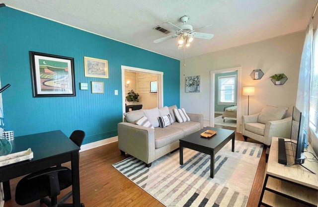 Enjoy a stylish experience at this centrally-located duplex