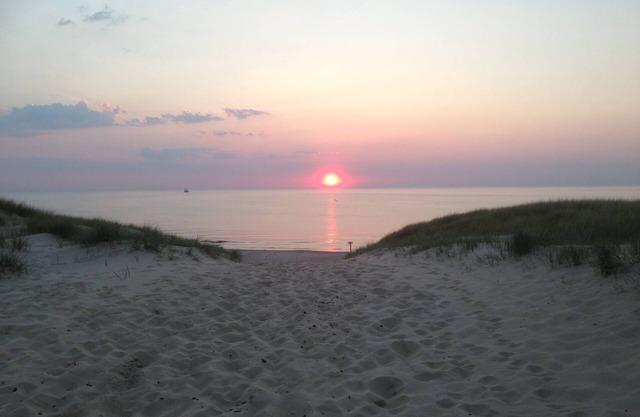 Enjoy the sunset whatever the weather