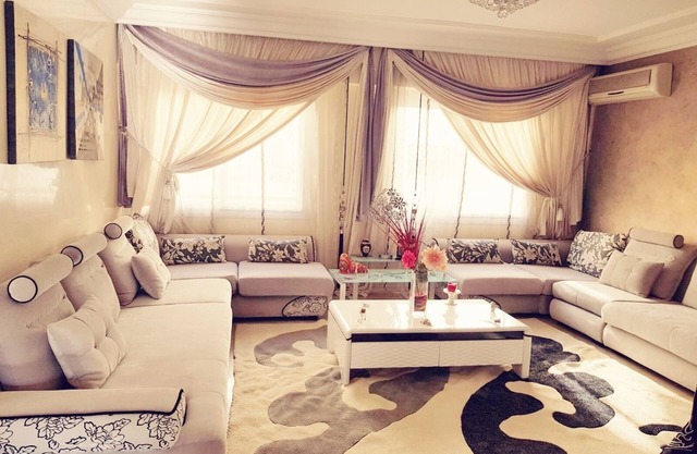 Entire Appartement de 118m 5 min from the sea and hassan 2 mosque Casablanca