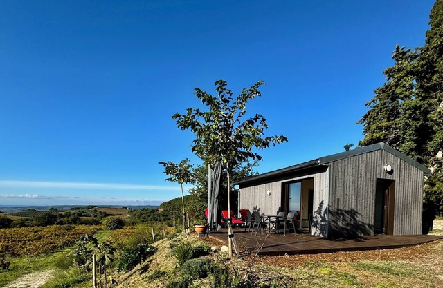 Ermitage Saint-quinis, le Ponant, Lodge eco Ondes en Pleine Nature