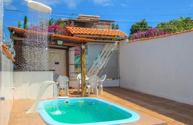 Espaço de Lazer - Casa com Piscina e Churrasqueira