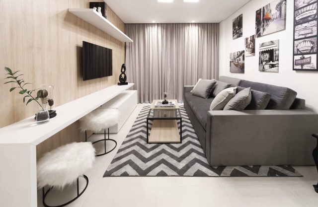 Espaçoso apartamento em localização excelente