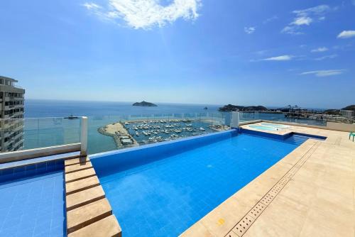 Espectacular aparta estudio cerca a la Bahía