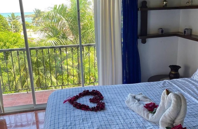 Excelente villa frente a la playa ideal para vacaciones o reuniones