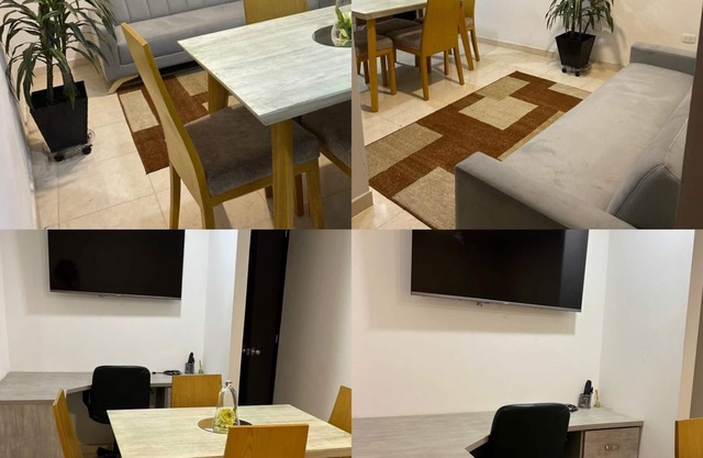Excellent studio apartment, fully equipped, strategically located, in a very good location.