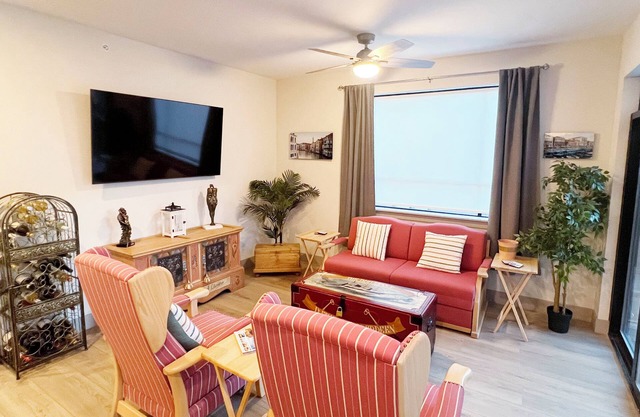 Exceptional European Condo in the Mountains, 2 bedrooms, and parking garage.