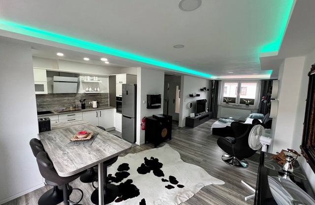 Exclusive apartment over two floors