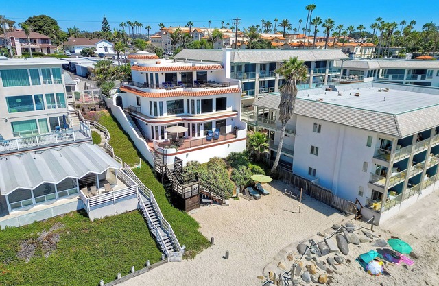 Exclusive Beachfront Duplex in Carlsbad Village – Ocean Views, Sleeps 9