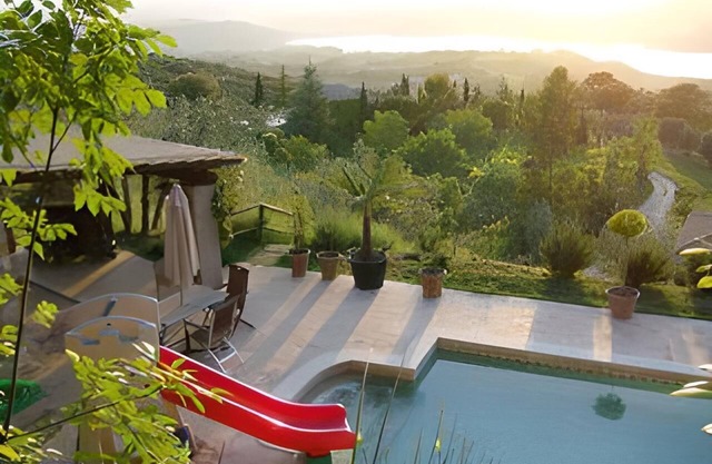 Exclusive Property, Panoramic Hillside Stone Villa With Private Pool Own Grounds