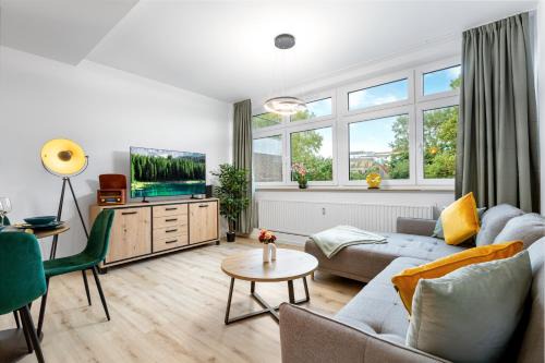 Exklusives Studio - Zentral Innenstadtlage - Kostenloser Parkplatz - Aufzug - Modern für bis zu 4 Personen - Smart Home