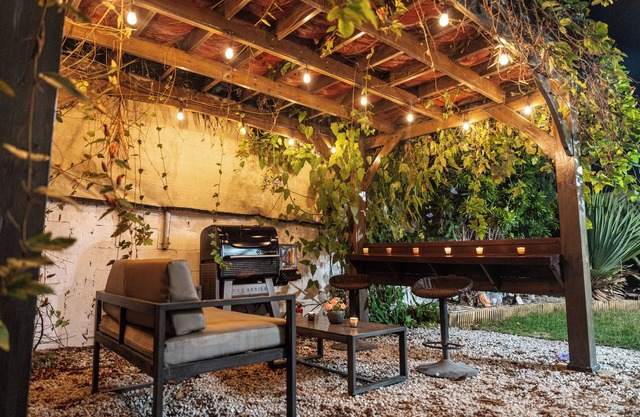 Expansive Paradise with Private Jacuzzi and Tropical Patio