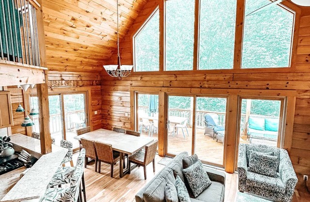 Expansive Upscale Retreat on 2 Acres with Sebago Beach Access, Canal Dock, A/C