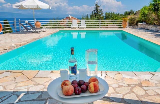 Experience Paxos at Petros Villa in Yioliskari Beach, Sea Views, WiFi