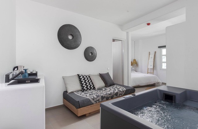 Exquisite Mykonos Villas | Suite Serenity | Indoor Hot Tub | Mykonos