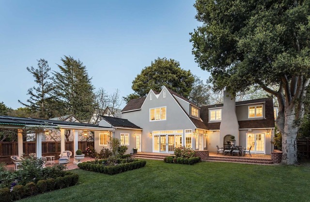Exquisite Palo Alto Home with Lovely English Gardens