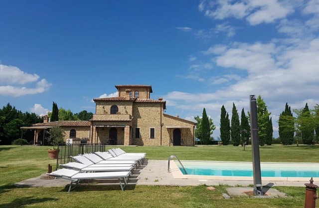 Fabulous Villa Nestled Among the Vineyards and Cypresses