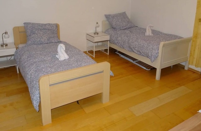 Family apartment 5km from Weiden in rural surroundings