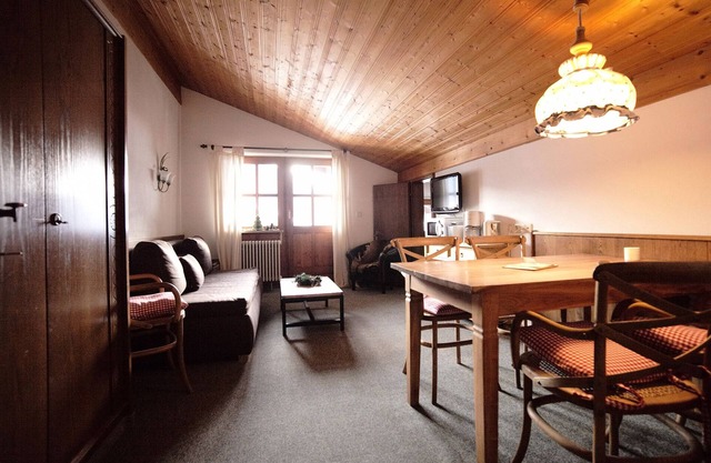 Family apartment in a fantastic location right on the trail
