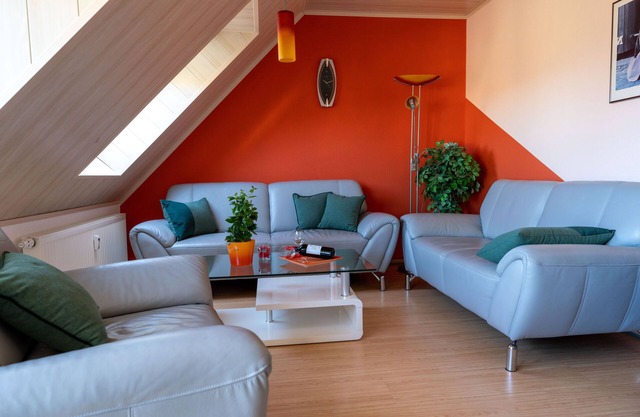 Family apartment with Müritz view, 5 minutes to the city center