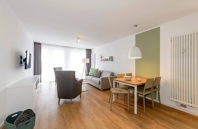 Family apartment with balcony including free use of swimming pool and sauna