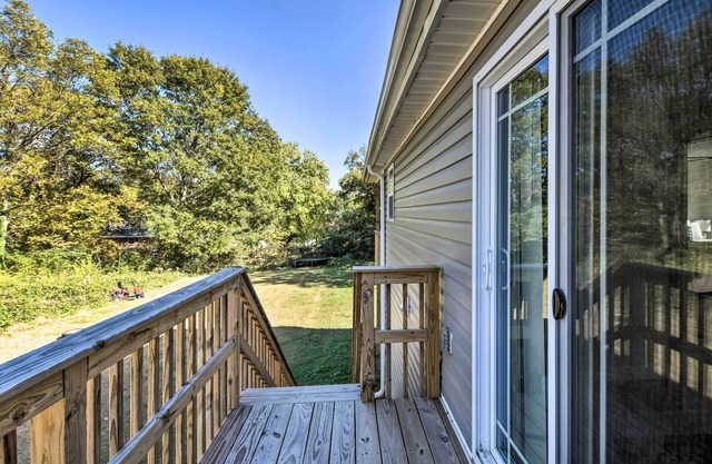 Family-Friendly Greer Home w/ Balcony & Yard!