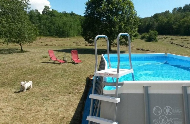 Family friendly house with a swimming pool Doljani, Velebit (K-16728)