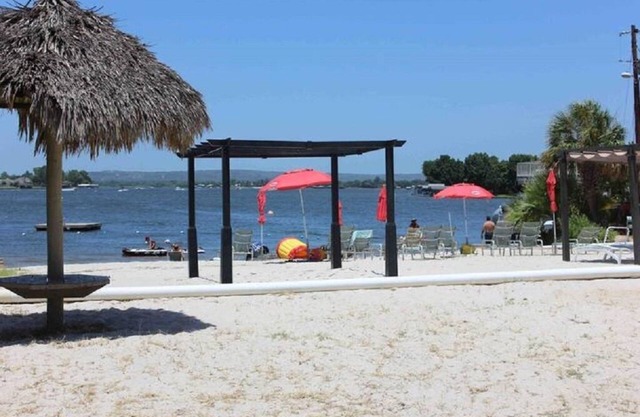 Family-Friendly Lake LBJ Getaway, Beach, Pool, 1 King bed, 1 Queen bed, View