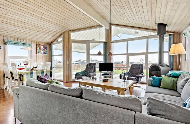 Family-friendly vacation home with sauna and inviting garden.